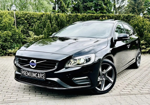 Volvo V60 cena 77900 przebieg: 202762, rok produkcji 2018 z Sztum małe 781